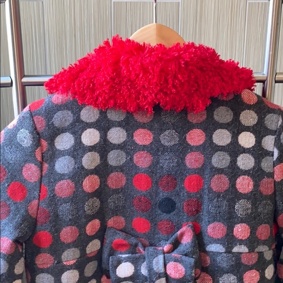 Blu Polka Dot petty coat sz 12 girls - Picture 6 of 11